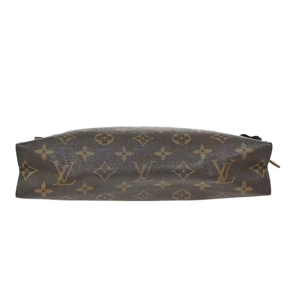 LOUIS VUITTON Poche Toilette 26 Clutch Hand Bag Monogram Leather M47542 01YH581